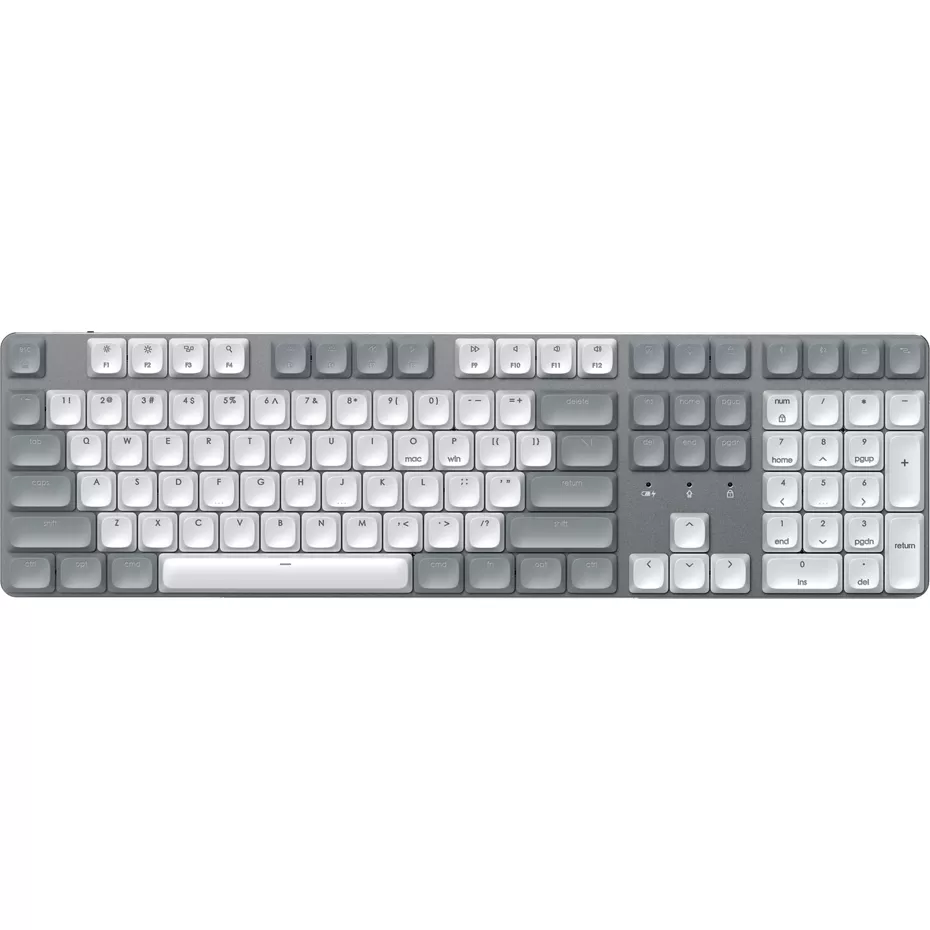 Satechi SM3 Slim Mechanical Backlit Bluetooth Keyboard - Light Gray | Verizon