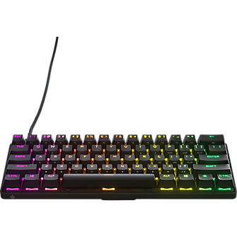 SteelSeries Apex Pro Mini Gaming Keyboard, Streamlined Formfactor and  Sturdy Design | Shop Now