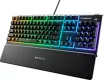 SteelSeries Apex 3 Wired Gaming Whisper Quiet Switch Keyboard with 10 zone RGB Backlighting