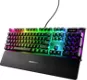 SteelSeries Apex Pro Wired Gaming Mechanical OmniPoint Adjustable Actuation Switch Keyboard with RGB Back Lighting
