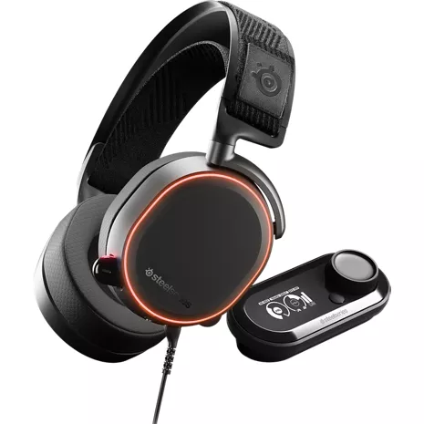 SteelSeries Arctis Pro + GameDAC Wired DTS X v2.0 Gaming Headset for PlayStation 4 and 5, PC