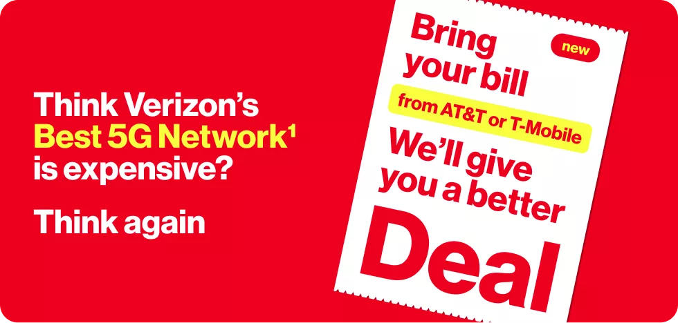 Think Verizon's Best 5G Network