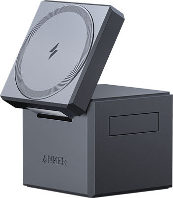 Anker Magnetic Wireless Charger (3-in-1 Cube) with MagSafe