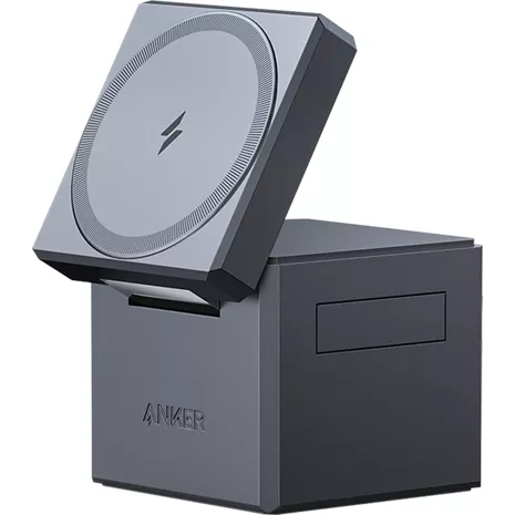 Anker Magnetic Wireless Charger (3-in-1 Cube) with MagSafe