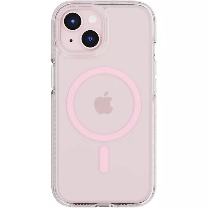 Tech21 Evo Crystal Case with MagSafe for iPhone 15 - Pink | Verizon