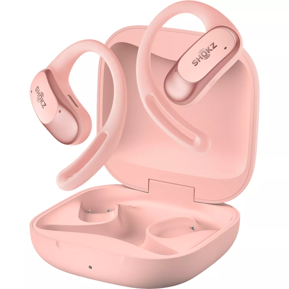 Shokz OpenFit Air Open Ear True Wireless Earbuds - Pink | Verizon