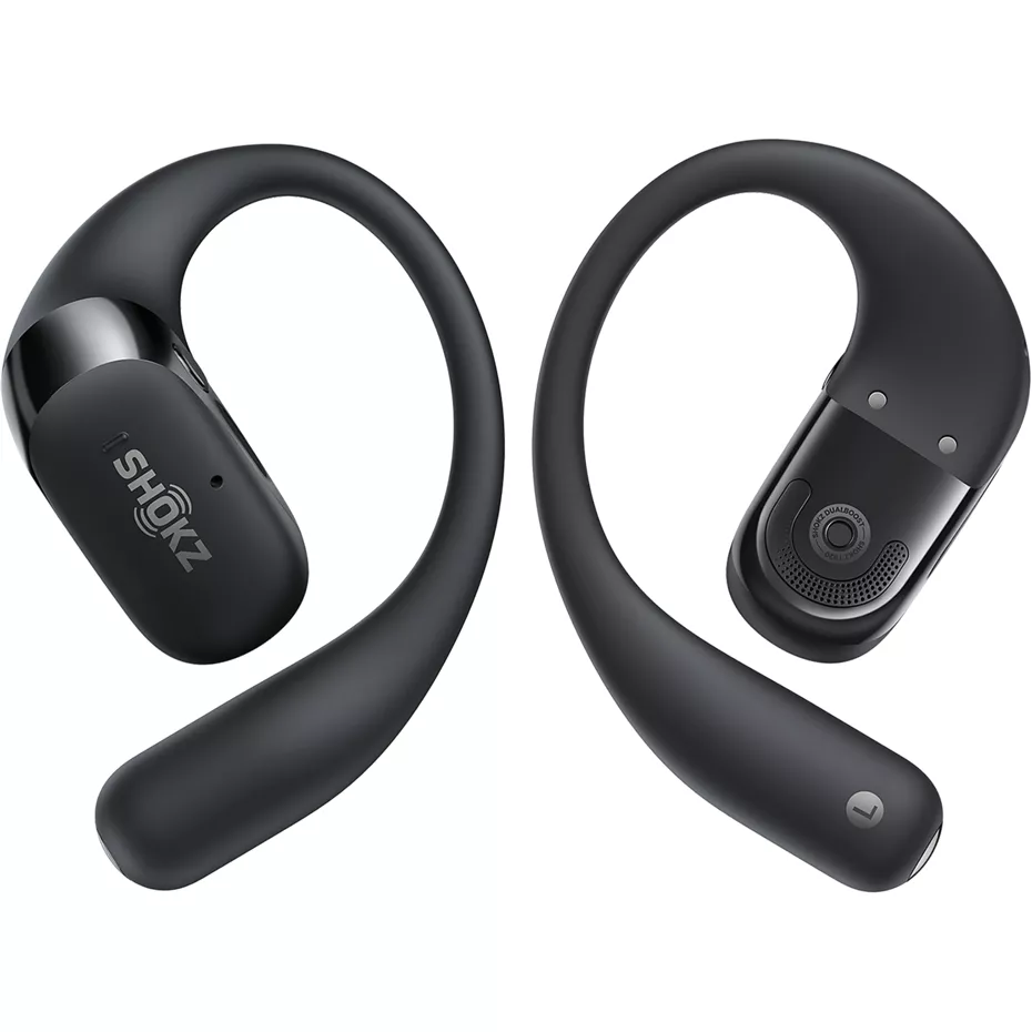 Shokz OpenFit 2+ Open-Ear True Wireless Earbuds - Black | Verizon