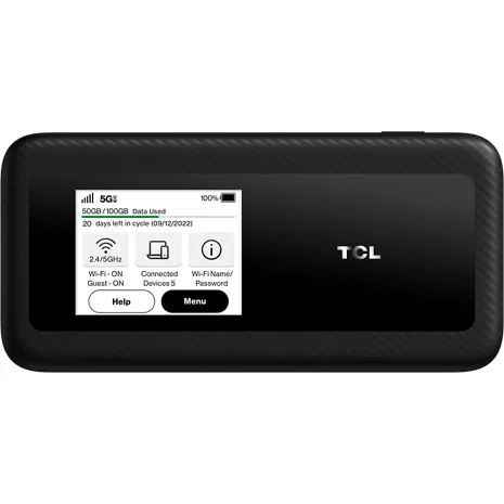 TCL LINKZONE 5G UW​​  Negro​​  image 1 of 10 
