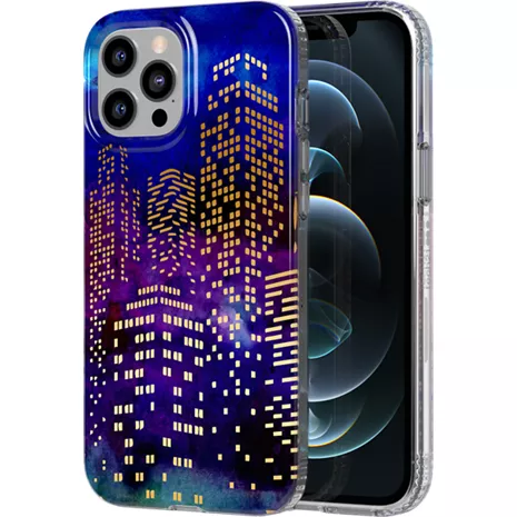 Tech21 Evo Art Case for iPhone 12 Pro Max - Burning City