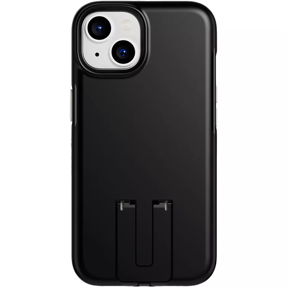 Tech21 Evo Crystal Kick Case with MagSafe for iPhone 14 - Obsidian Black | Verizon