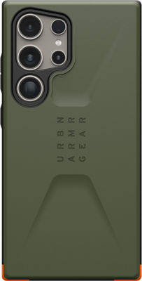 Urban Armor Gear Civilian Series Galaxy S24 Ultra Case | Olive Drab