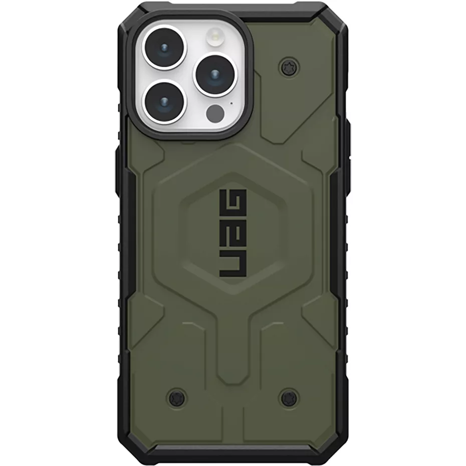 UAG Pathfinder Case with MagSafe for iPhone 15 Pro Max - Olive | Verizon