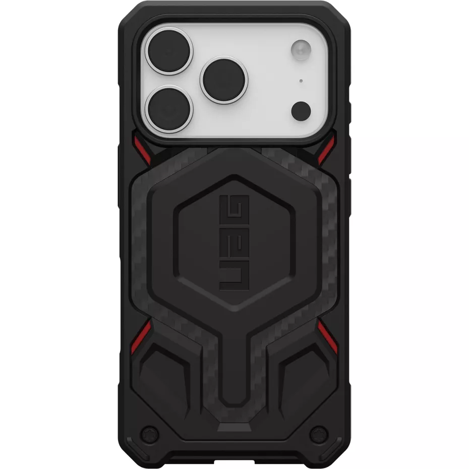 UAG Monarch Pro Case with MagSafe for iPhone 17 Pro - Black Carbon Fiber | Verizon