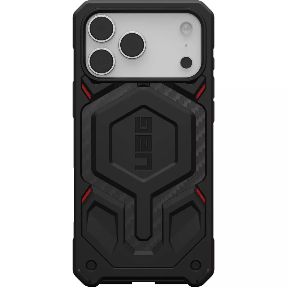 UAG Monarch Pro Case with MagSafe for iPhone 17 Pro Max - Black Carbon Fiber | Verizon