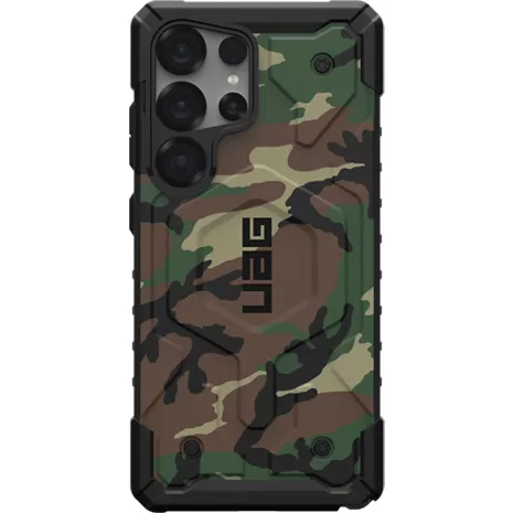 UAG Pathfinder SE Case with Magnet for Galaxy S25 Ultra - Woodland Camo