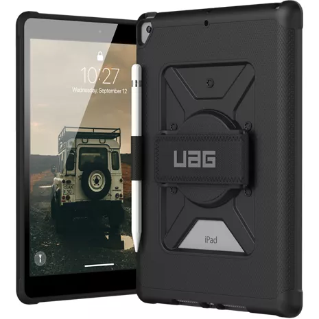 UAG Funda Metropolis con correa de mano para el iPad de 10.2 pulgadas (9.ª, 8.ª y 7.ª gen.) - Negro