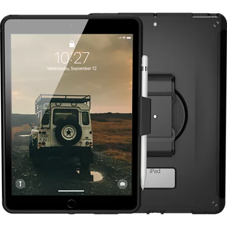 UAG Funda serie Scout con correa de mano para el iPad de 10.2 pulgadas (9.ª, 8.ª y 7.ª gen.) - Negro