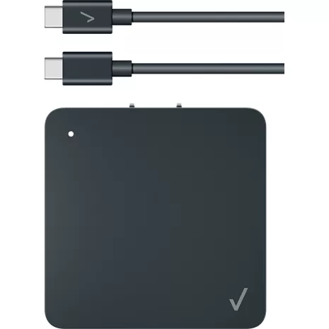 asgoodasnew 30W USB-C GaN cargador rápido -ID21592 negro