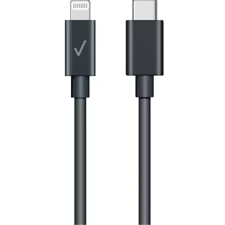 Verizon Cable USB-C a Lightning de 6 pies Negro imagen 1 de 1