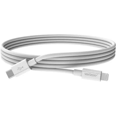 Verizon Lightning to USB-C Charging Cable - 6ft
