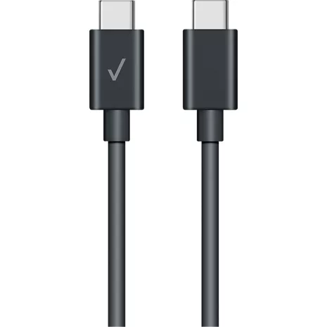 Verizon Cable USB-C a USB-C de 6 pies Negro imagen 1 de 1