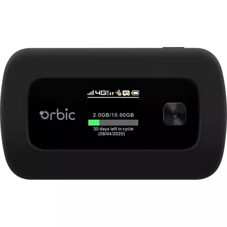 Hotspot móvil Orbic Speed de Verizon Negro imagen 1 de 1