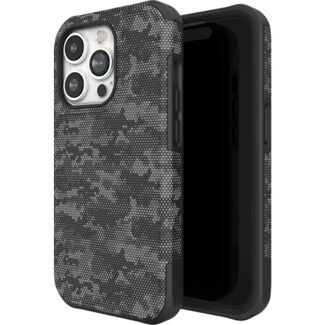 Verizon Rugged Case for iPhone 14 Pro Black Camo image 1 of 1 