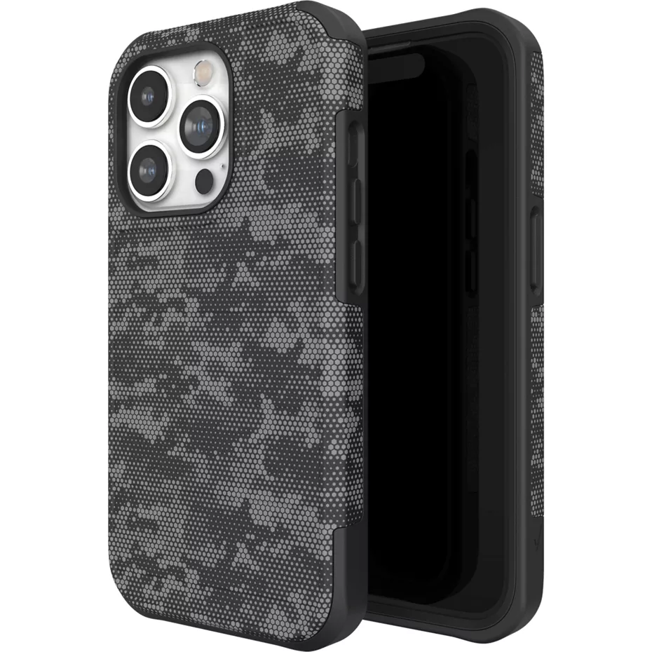 Verizon Rugged Case for iPhone 14 Pro - Black Camo | Verizon