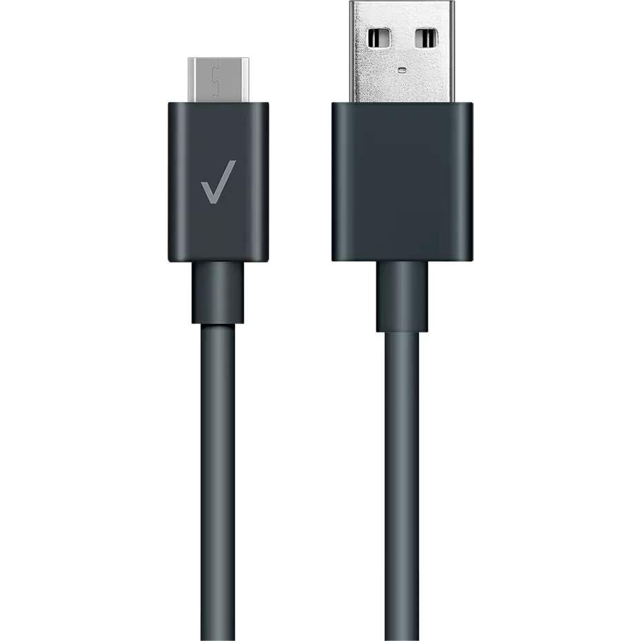 Verizon USB-A to Micro Cable, 6ft - Black | Verizon