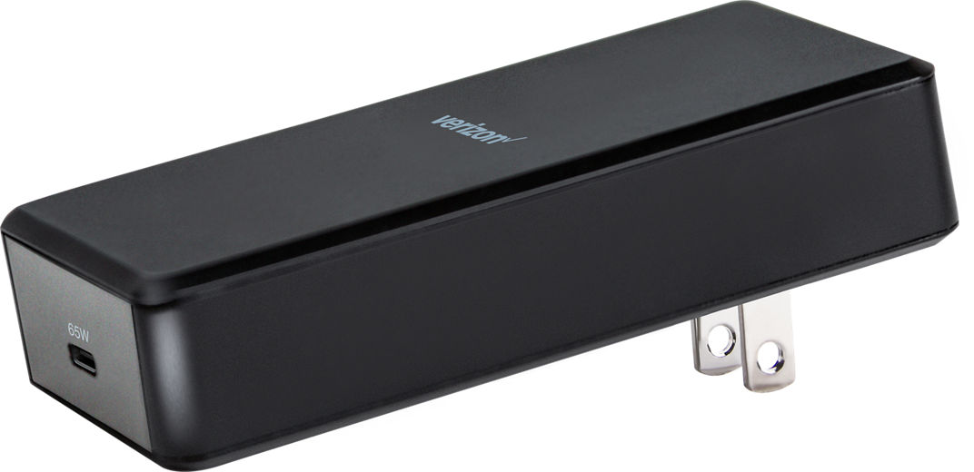 Verizon Wall Adapter 65W, USBC Fast Charge Compatible Verizon
