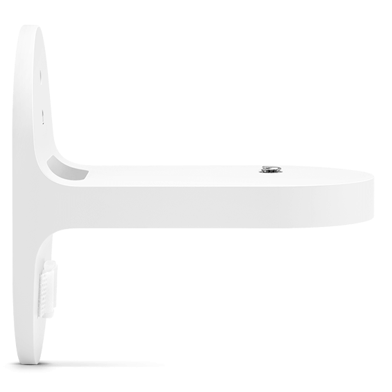 Left side product view of the Mounting Bracket.
