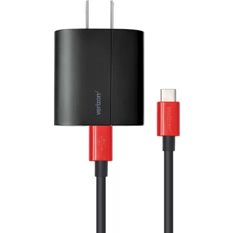 Verizon Fast Charge Wall Charger with USB-C Cable - 30W