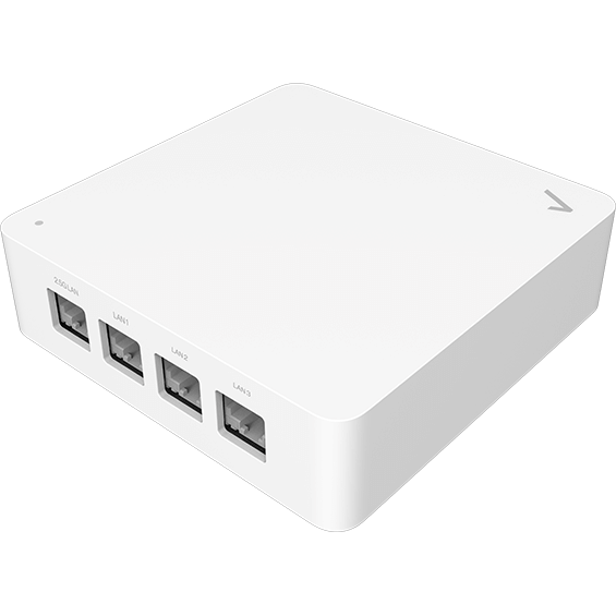 Back angle view of the MOCA Ethernet Adapter