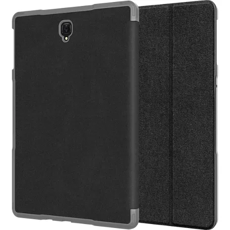 Verizon Folio Case & Tempered Glass Bundle for Galaxy Tab S4