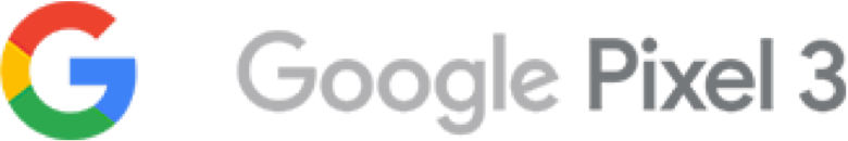 Google Pixel 3 with Google G Icon
