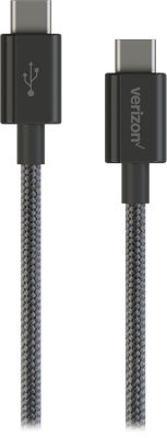 Verizon USB-A to USB-C, 6ft, Made with Recycled Plastics