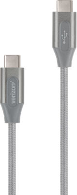 Verizon USB-A to USB-C, 6ft, Made with Recycled Plastics