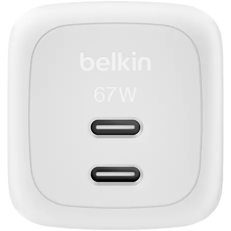 Belkin BoostCharge Pro Dual Port USB-C GaN Wall Charger 67W