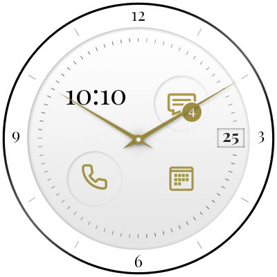 classic watch face