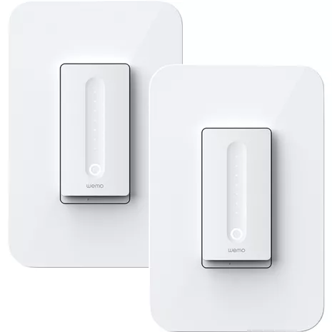 Atenuador inteligente con Wi-Fi Wemo - Paquete de 2