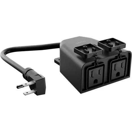 Dual-outlets Smart Plug Outdoor Waterproof