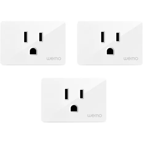  WeMo Switch Smart Plug, Works with Alexa : Tools