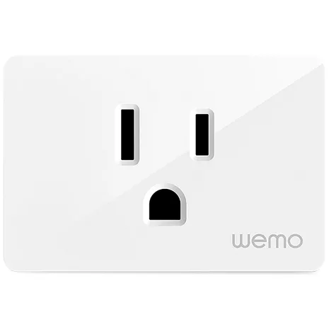 Belkin Wemo WiFi Smart Plug Wireless smart home outlet at Crutchfield