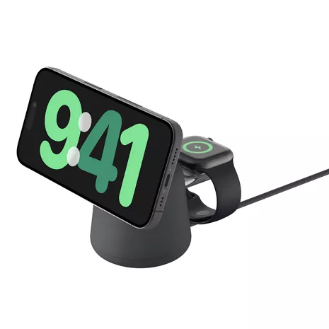 Belkin BoostCharge Pro 2-in-1 Wireless Charging Dock with MagSafe 15W Belkin BoostCharge Pro 2-in-1 Wireless Charging Dock with MagSafe 15W