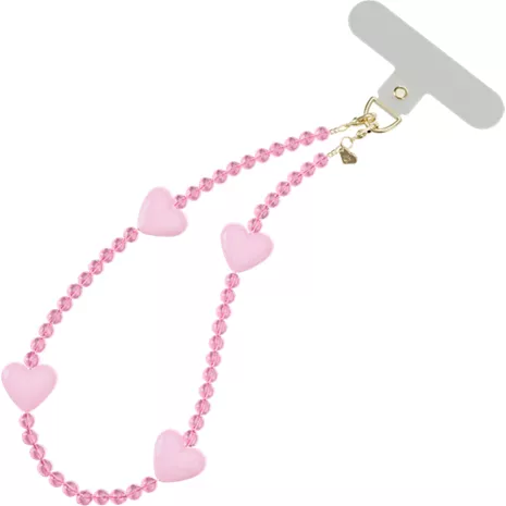 Velvet Caviar Heart Phone Charm - Pink Heart