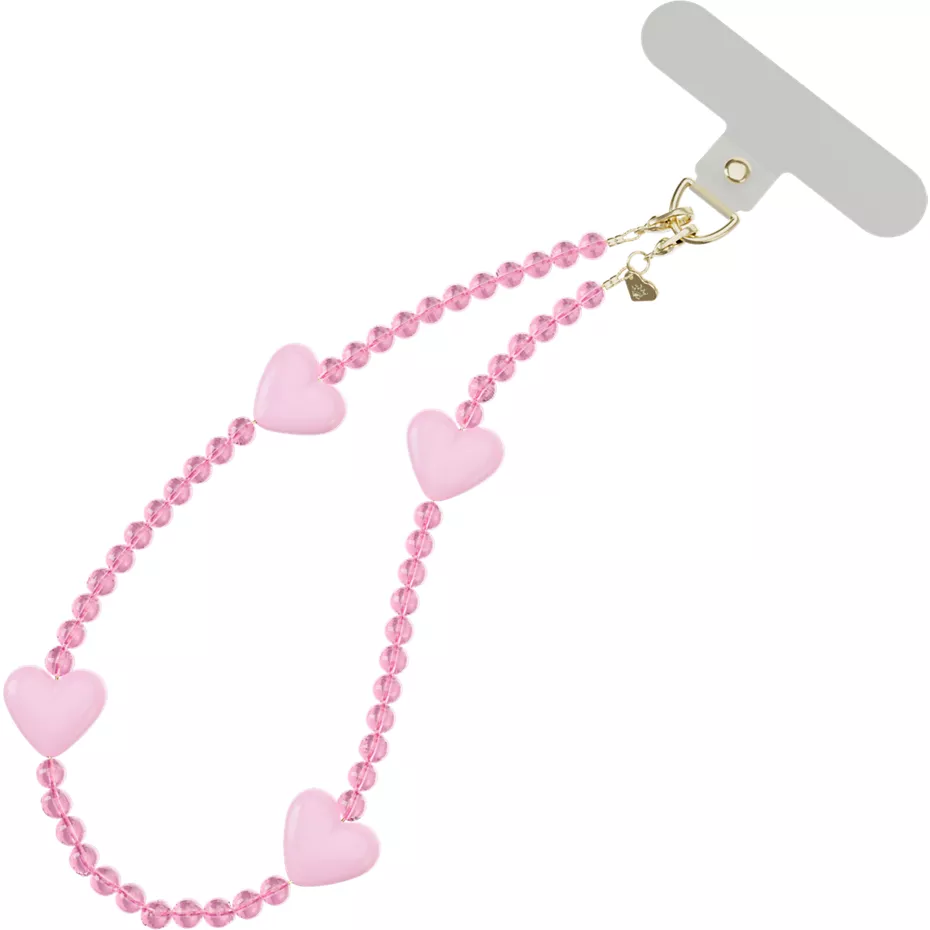 Velvet Caviar Heart Phone Charm - Pink Heart | Verizon