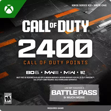 Microsoft Xbox Call of Duty Points 2400 eGift