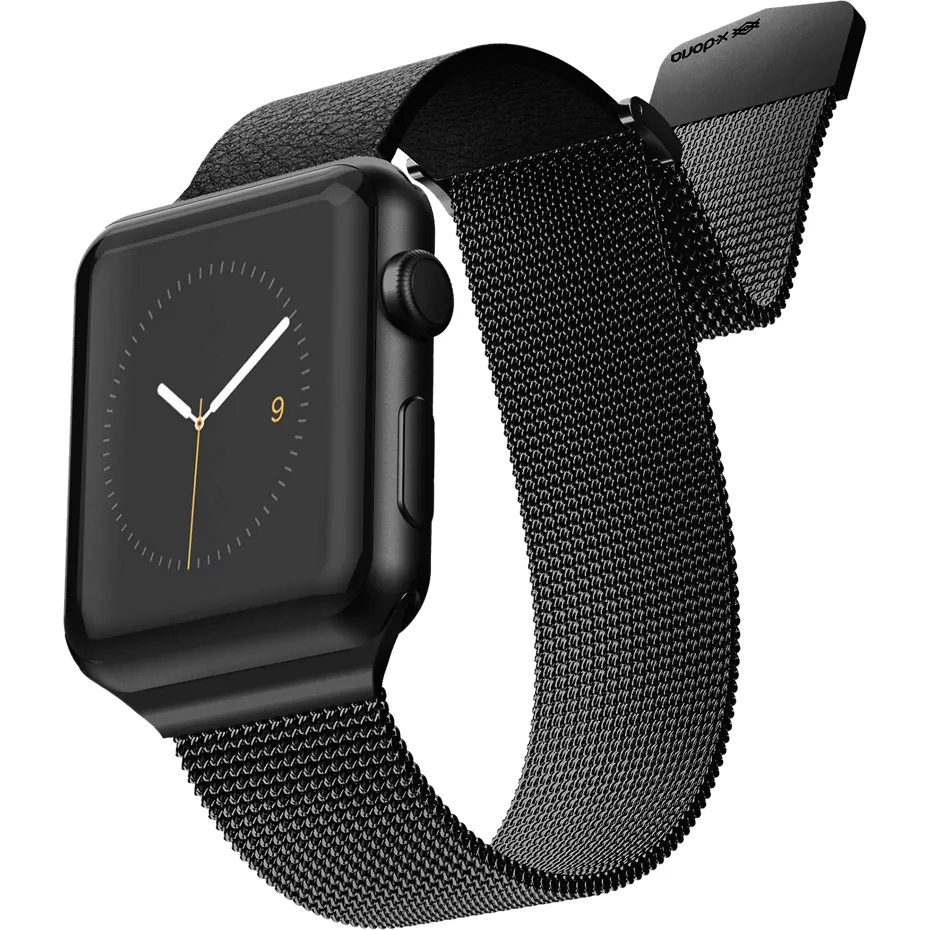 Raptic Hybrid Mesh Band for Apple Watch 38/40mm - Black | Smartwatch | Verizon