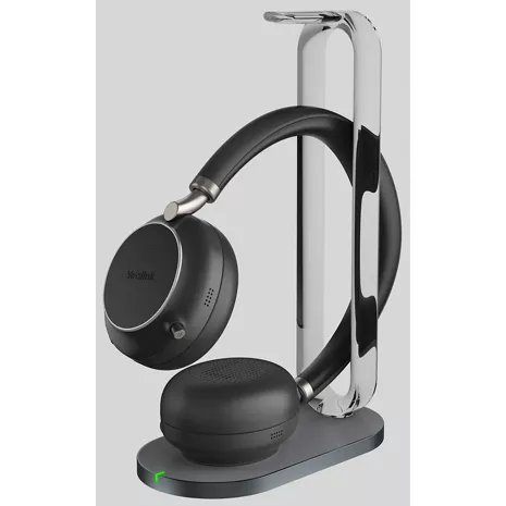 BT HEADSET W CHARGING STAND BLACK USB C Verizon Wireless