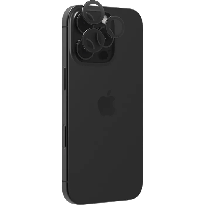 ZAGG InvisibleShield Glass Camera Lens Protector for iPhone 16 Pro/iPhone 16 Pro Max - Black | Verizon